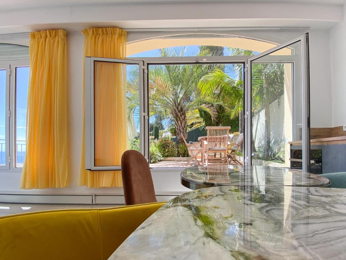Villa L'Ensoleillee Vue Panoramique Mer, 250 M De La Plage Et Du Centre Ville Menton Dış mekan fotoğraf