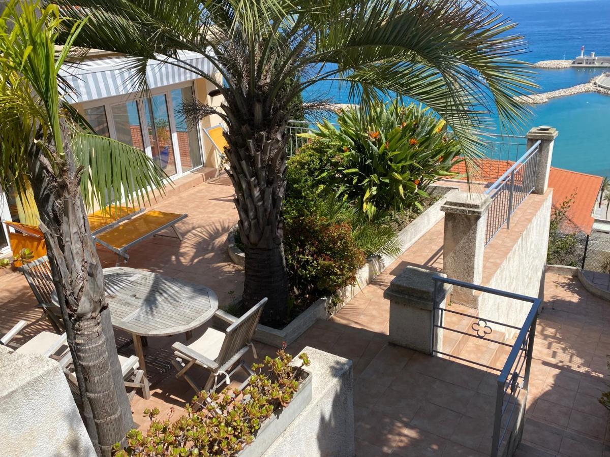 Villa L'Ensoleillee Vue Panoramique Mer, 250 M De La Plage Et Du Centre Ville Menton Dış mekan fotoğraf