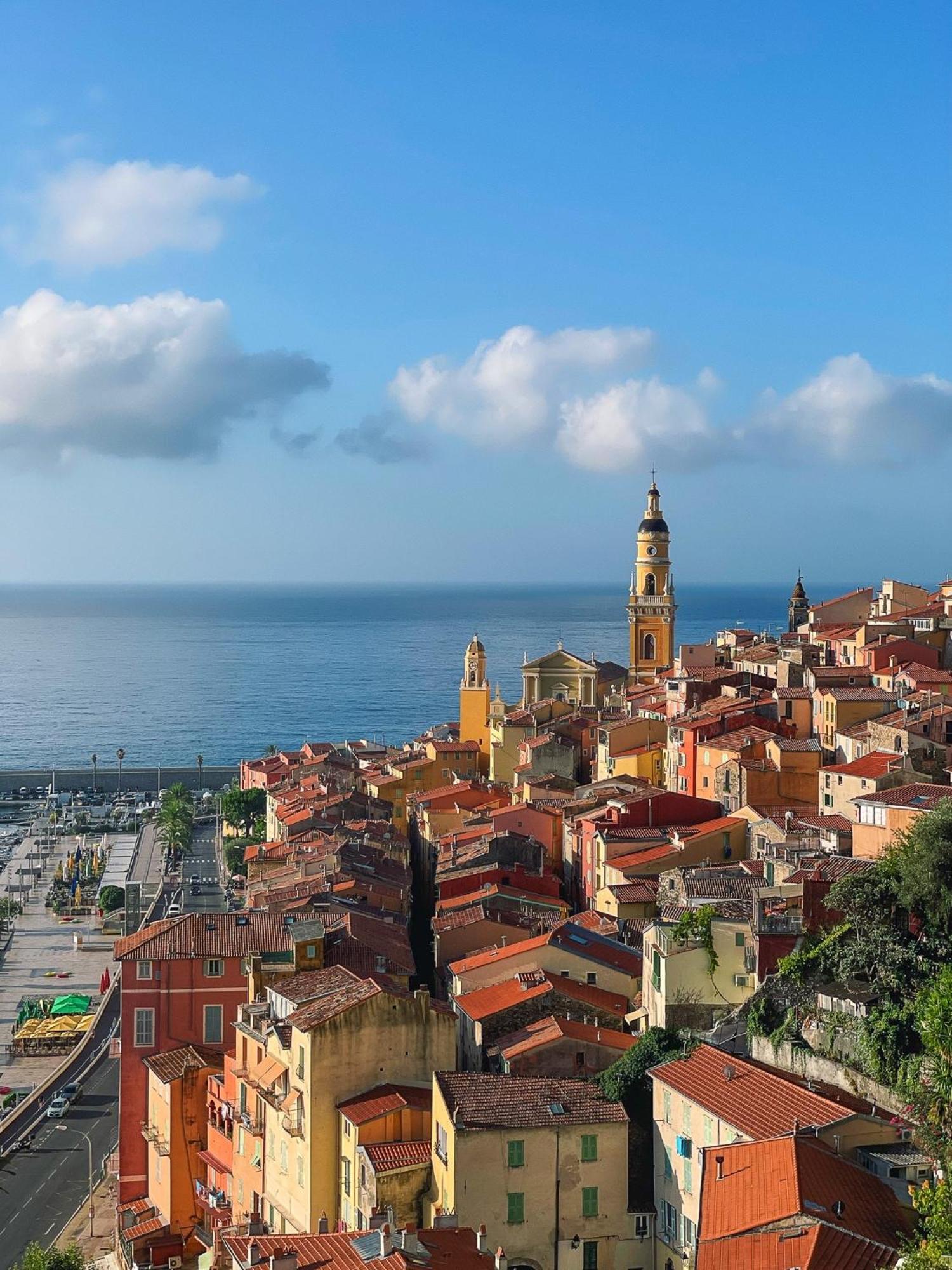 Villa L'Ensoleillee Vue Panoramique Mer, 250 M De La Plage Et Du Centre Ville Menton Dış mekan fotoğraf